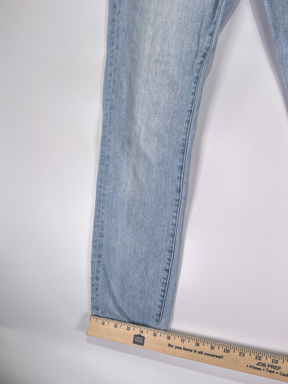 Madewell The Perfect Summer Jean High Rise Distressed Cotton Light Wash Denim 26 - Picture 13 of 13